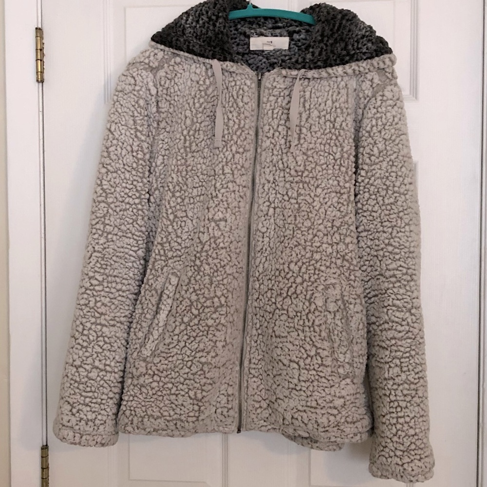 Thread and Supply Teddy Bear jacket